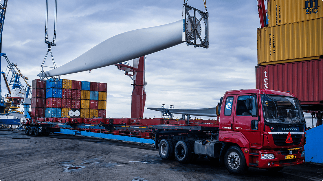 Nova Wind Russia — 1,200 Blade Export to Novorossiysk
