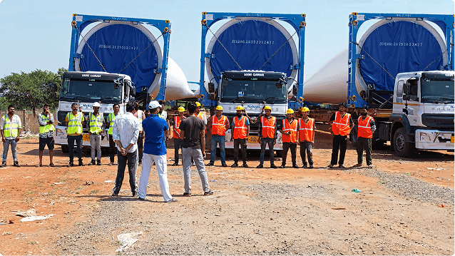 What It Takes to Move a Wind Turbine Blade Safely?